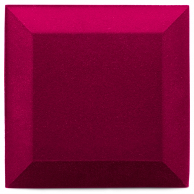 Купить бархатная акустическая панель из акустического поролона ecosound velvet pink 25х25см 50мм. цвет розовый по низкой цене
