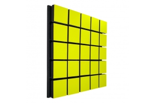 Акустическая панель Ecosound Tetras Wood Yellow 50x50см 33мм цвет жёлтый