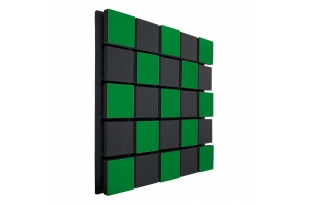 Акустическая панель Ecosound Tetras Acoustic Wood Green 50x50см 33мм Цвет зелёный