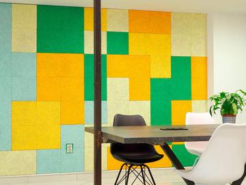 Пример использования акустических плит HERADESIGN для акустической коррекции, шумоизоляции и звукоизоляции кухни