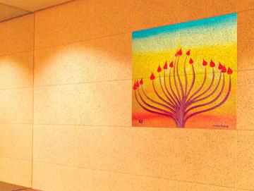 Пример использования акустических плит HERADESIGN для акустической коррекции, шумоизоляции и звукоизоляции детской комнаты